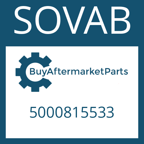 SOVAB 5000815533 - GASKET