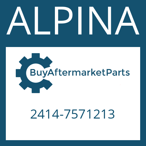 ALPINA 2414-7571213 - SHAFT SEAL