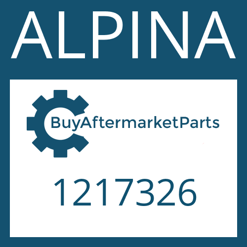 ALPINA 1217326 - CONVERTER BELL