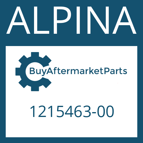 ALPINA 1215463-00 - GASKET