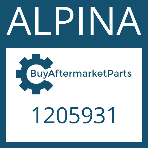 ALPINA 1205931 - LOCK WASHER