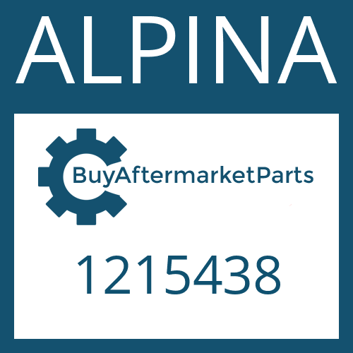 ALPINA 1215438 - SNAP RING