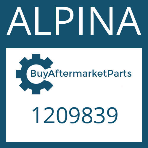 ALPINA 1209839 - SNAP RING