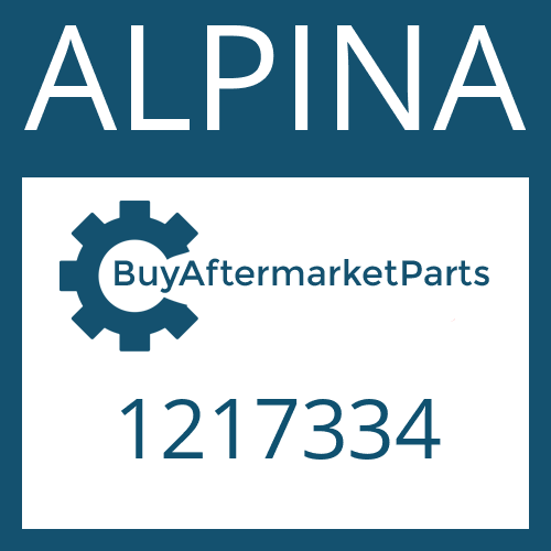 ALPINA 1217334 - END DISC
