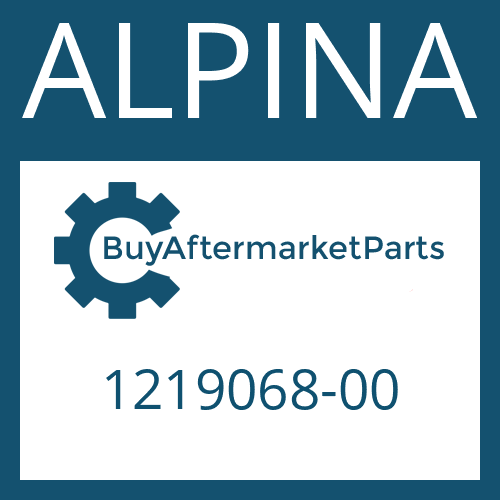 ALPINA 1219068-00 - COUPLING