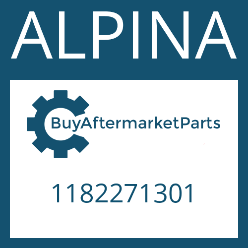 ALPINA 1182271301 - SNAP RING