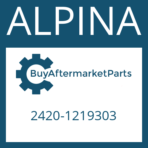 ALPINA 2420-1219303 - WASHER