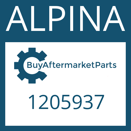 ALPINA 1205937 - END DISC