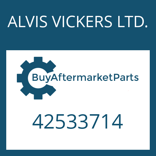 ALVIS VICKERS LTD. 42533714 - LOCKING PIECE