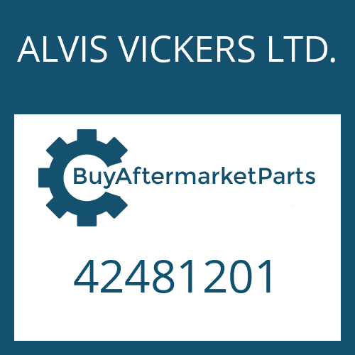 ALVIS VICKERS LTD. 42481201 - V-RING