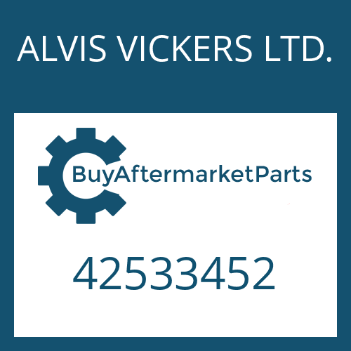 ALVIS VICKERS LTD. 42533452 - SNAP RING