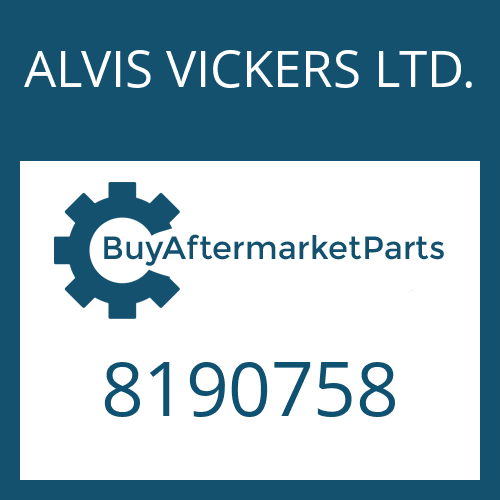 ALVIS VICKERS LTD. 8190758 - GUIDE RING