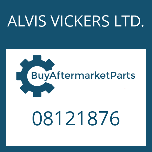ALVIS VICKERS LTD. 08121876 - GASKET