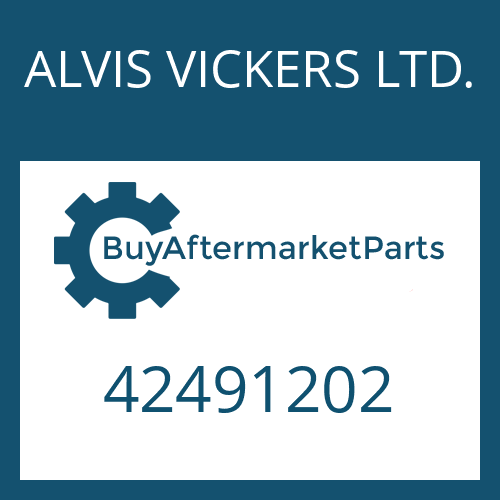 ALVIS VICKERS LTD. 42491202 - SPLIT RING