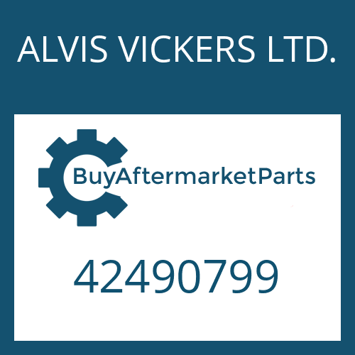 ALVIS VICKERS LTD. 42490799 - PLATE