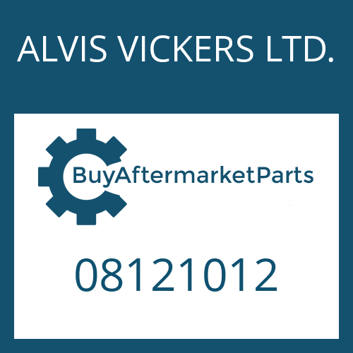 ALVIS VICKERS LTD. 08121012 - ROLLER