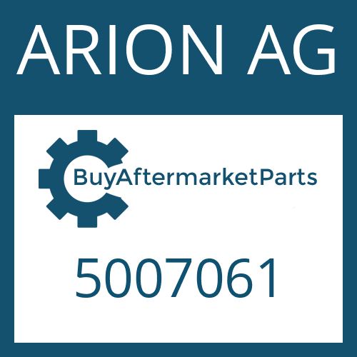 ARION AG 5007061 - TURBINE HUB