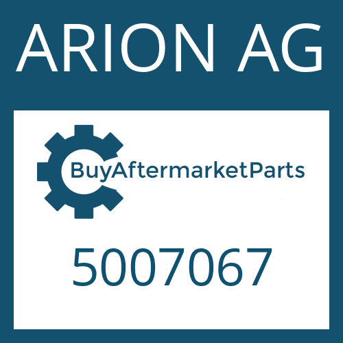 ARION AG 5007067 - AXIAL NEEDLE CAGE