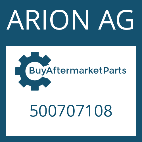 ARION AG 500707108 - GASKET