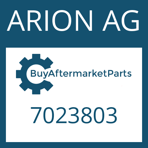 ARION AG 7023803 - SET SCREW