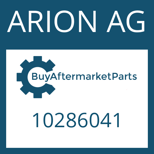 ARION AG 10286041 - SCREW PLUG