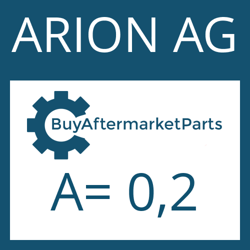 ARION AG A= 0,2 - SHIM