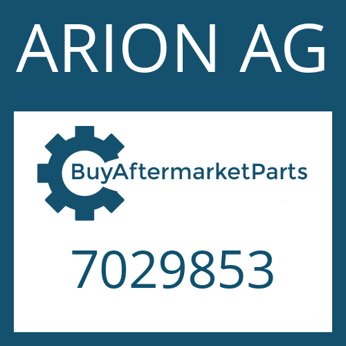 ARION AG 7029853 - SCREW PLUG
