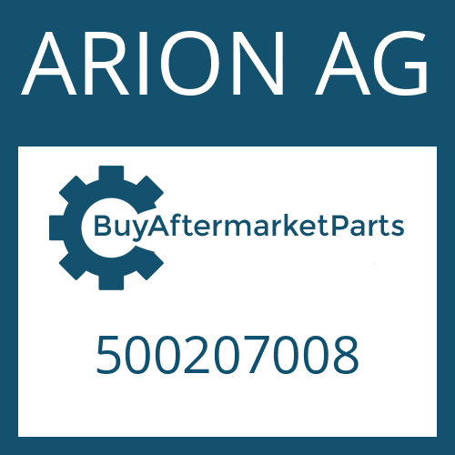 ARION AG 500207008 - COMPR.SPRING