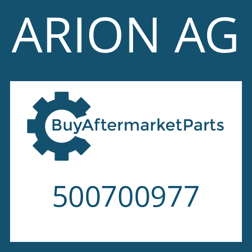 ARION AG 500700977 - WASHER