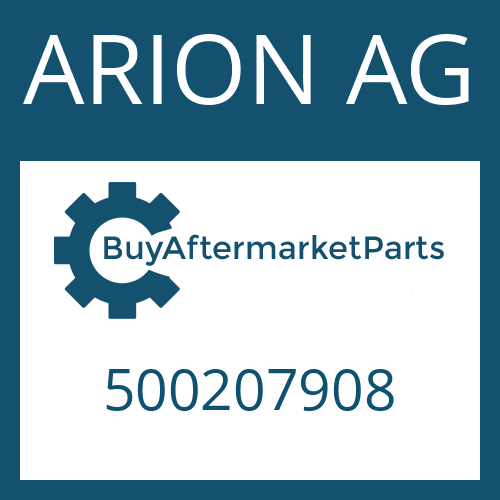 ARION AG 500207908 - SHAFT SEAL