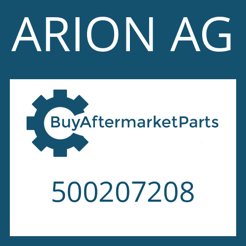 ARION AG 500207208 - WASHER