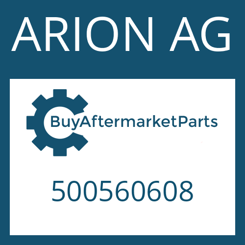 ARION AG 500560608 - NEEDLE CAGE