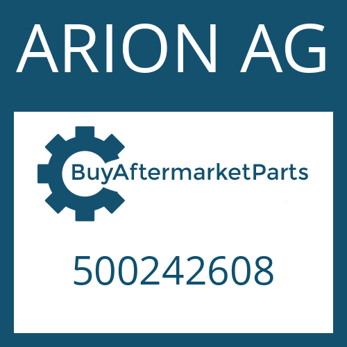 ARION AG 500242608 - COMPR.SPRING