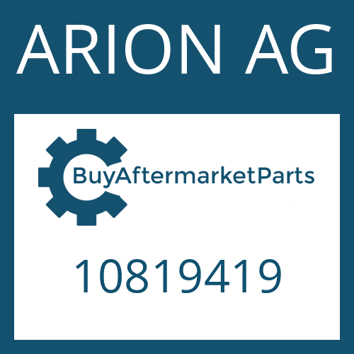 ARION AG 10819419 - SEALING RING