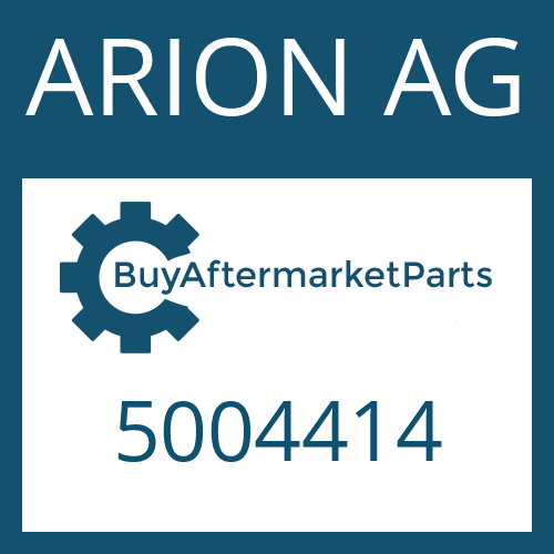 ARION AG 5004414 - SUCTION TUBE