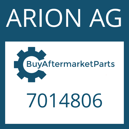 ARION AG 7014806 - O-RING