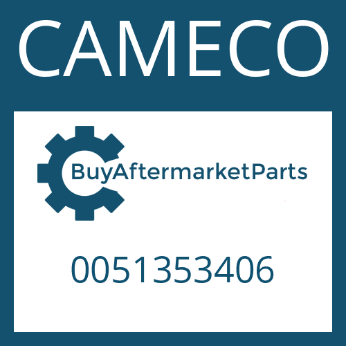 CAMECO 0051353406 - WASHER