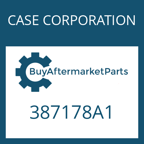 387178A1 CASE CORPORATION SNAP RING