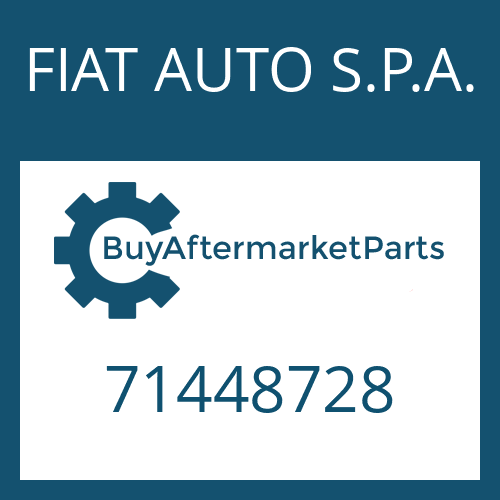 FIAT AUTO S.P.A. 71448728 - STOP WASHER