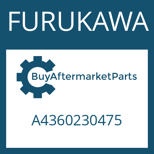 FURUKAWA A4360230475 - O-RING