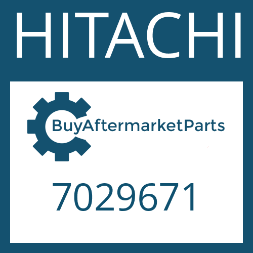 HITACHI 7029671 - WASHER