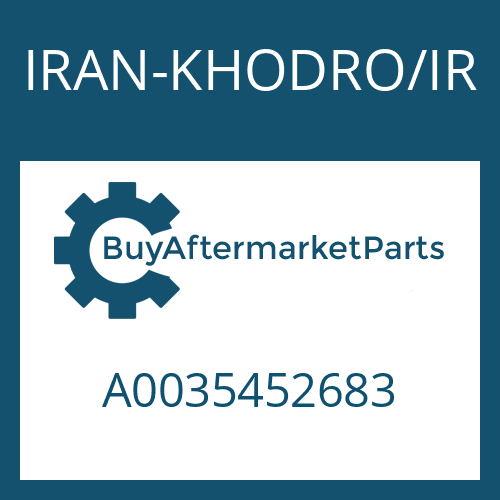 IRAN-KHODRO/IR A0035452683 - CAP