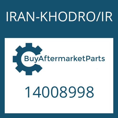 IRAN-KHODRO/IR 14008998 - WASHER