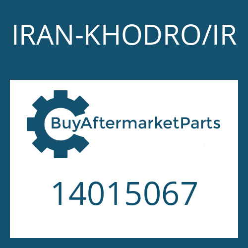 IRAN-KHODRO/IR 14015067 - SHAFT PLATE