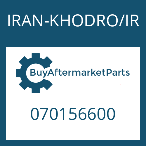 IRAN-KHODRO/IR 070156600 - SLOTTED NUT