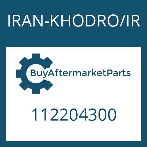 IRAN-KHODRO/IR 112204300 - BRAKE CYLINDER