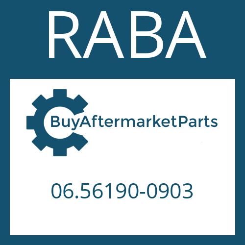 RABA 06.56190-0903 - SEALING RING