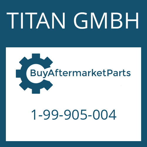 TITAN GMBH 1-99-905-004 - COLLAR NUT