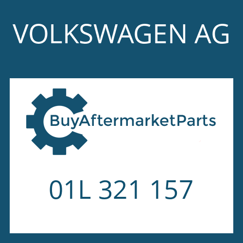 VOLKSWAGEN AG 01L 321 157 - AXIAL NEEDLE BEARING