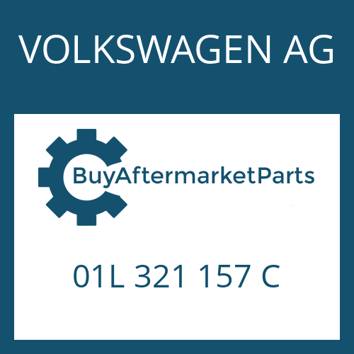 VOLKSWAGEN AG 01L 321 157 C - AXIAL NEEDLE BEARING